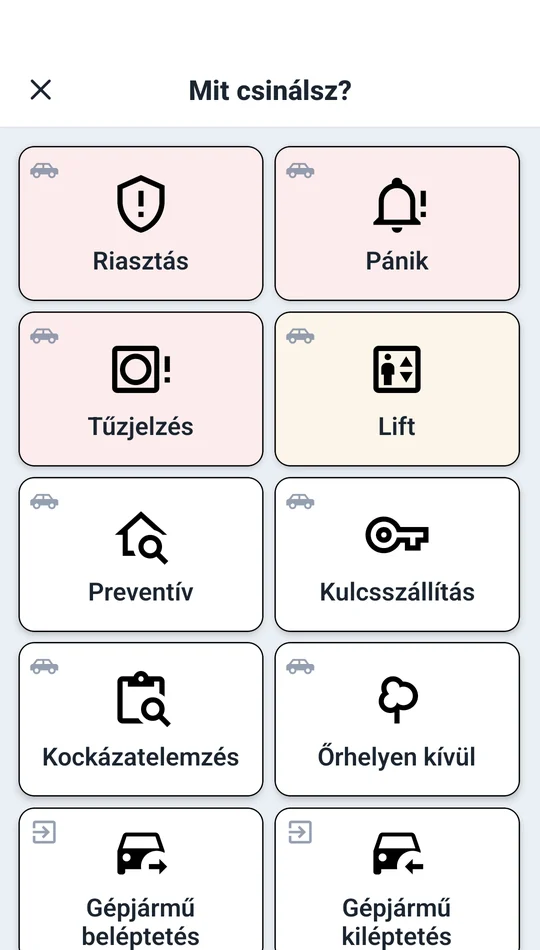 A járőr telefonja szolgálatban: intézkedések egy érintéssel